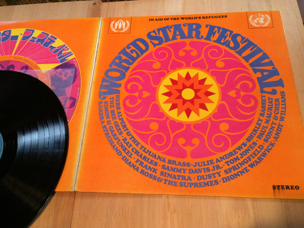 Various - World Star Festival (Vinyl, LP, Compilation, Stereo) Very Good (VG) / Good (G)