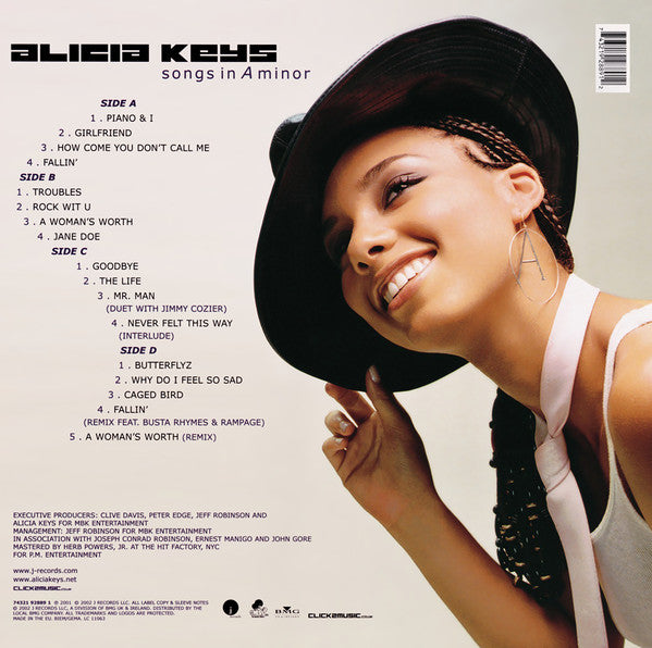 Alicia Keys - Songs In A Minor (Vinyl, LP, Album, Special Edition)