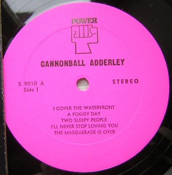 Cannonball Adderley - Cannonball Adderley (Vinyl, LP, Album, Stereo) Very Good (VG) / Fair (F)
