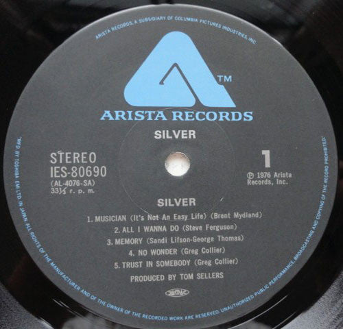 Silver (10) - Silver (Vinyl, LP, Album) Good Plus (G+) / Poor (P)