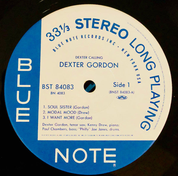 Dexter Gordon - Dexter Calling . . . (Vinyl, LP, Album, Stereo, Rei...