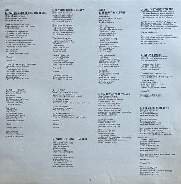 Sarah Vaughan - Send In The Clowns (Vinyl, LP, Album, Stereo)