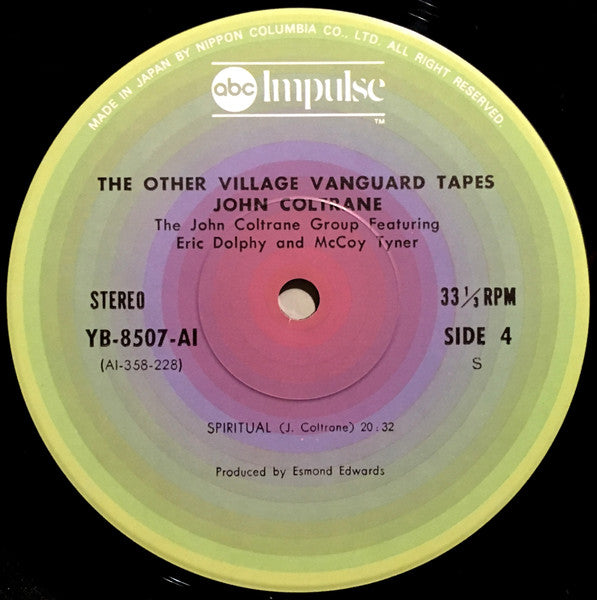 John Coltrane - The Other Village Vanguard Tapes (Vinyl, LP, Album)