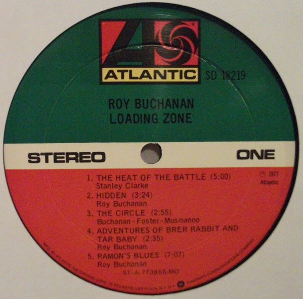 Roy Buchanan - Loading Zone (Vinyl, LP, Album, Stereo) Good Plus (G+) / Good Plus (G+)