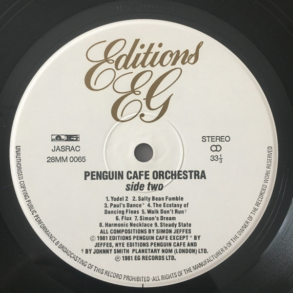 Penguin Cafe Orchestra - Penguin Cafe Orchestra (Vinyl, LP, Album)