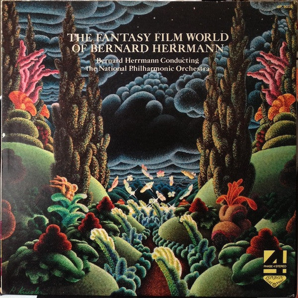 Bernard Herrmann - The Fantasy Film World Of Bernard Herrmann (Vinyl, LP, Album) Very Good Plus (VG+) / Very Good (VG)