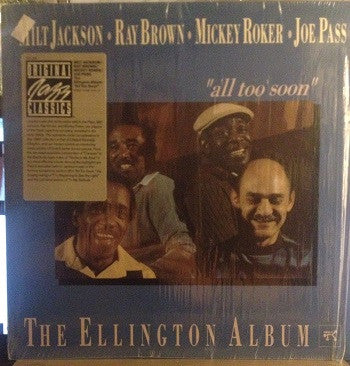 Milt Jackson - "All Too Soon" The Ellington Album (Vinyl, LP, Album, Reissue) Very Good (VG) / Very Good (VG)