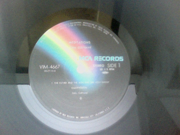John Coltrane - Meditations (Vinyl, LP, Album, Repress, Stereo) Very Good (VG) / Very Good Plus (VG+)