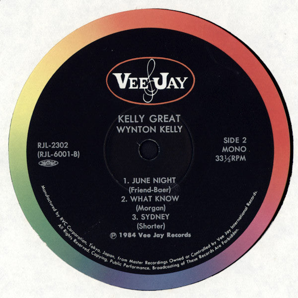 Wynton Kelly - Kelly Great (Vinyl, LP, Album, Mono, Reissue) Near Mint (NM or M-) / Near Mint (NM or M-)