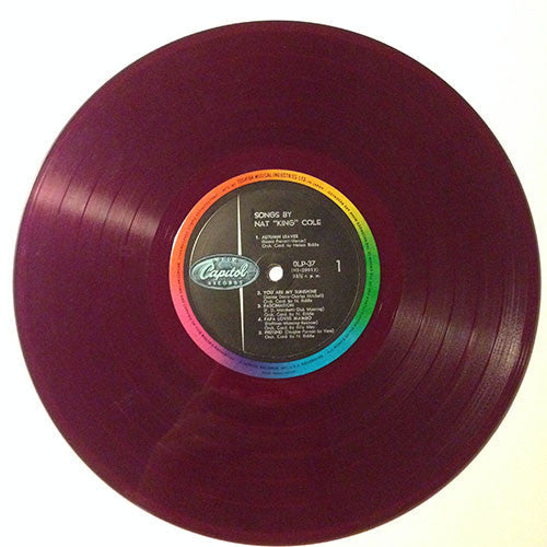 Nat King Cole - Songs By Nat "King" Cole (Vinyl, LP, 10", Compilation, Mono) Very Good (VG) / Very Good (VG)