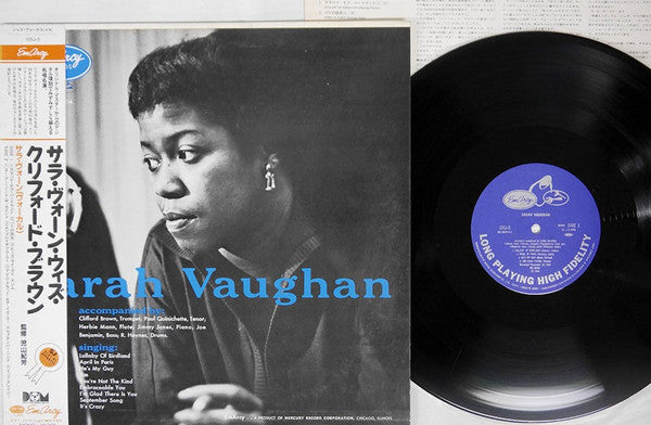 Sarah Vaughan - Sarah Vaughan (Vinyl, LP, Album, Reissue, Mono) Very Good Plus (VG+) / Very Good Plus (VG+)