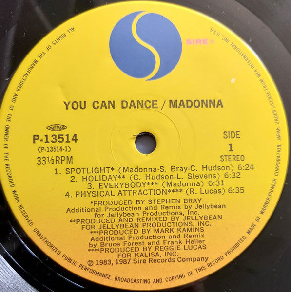 Madonna - You Can Dance (Vinyl, LP, Compilation)