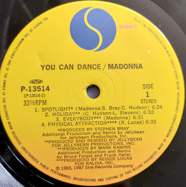 Madonna - You Can Dance (Vinyl, LP, Compilation)
