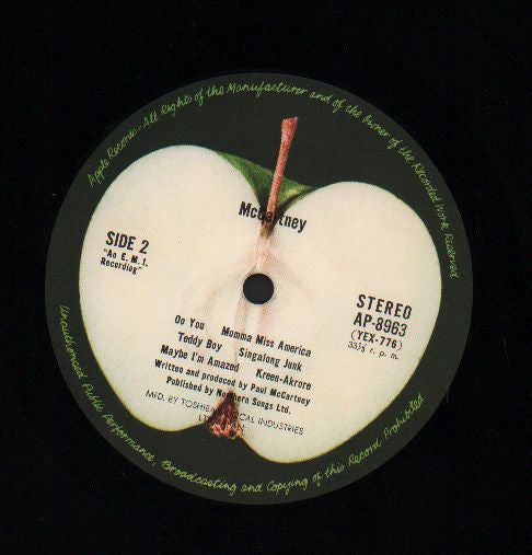 Paul McCartney - McCartney (Vinyl, LP, Album, Reissue)