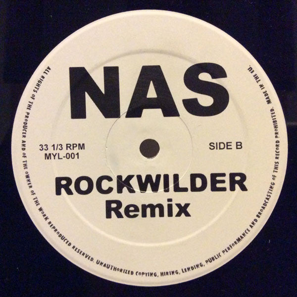 Nas - Made You Look (Vinyl, 12", Promo, Single Sided, Unofficial Release) Very Good (VG) / Very Good (VG)