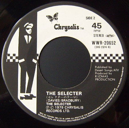 The Specials - Gangsters / The Selecter (Vinyl, 7", 45 RPM) Near Mint (NM or M-) / Very Good Plus (VG+)