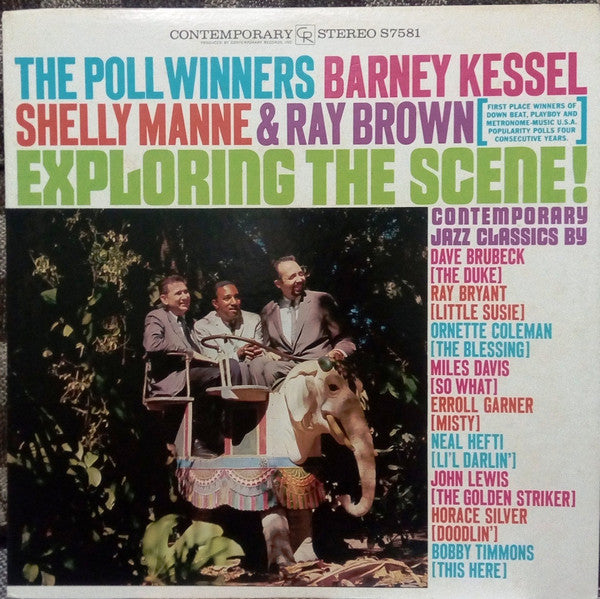 The Poll Winners - The Poll Winners Exploring The Scene (Vinyl, LP, Album, Limited Edition, Reissue, Stereo) Very Good Plus (VG+) / Very Good (VG)