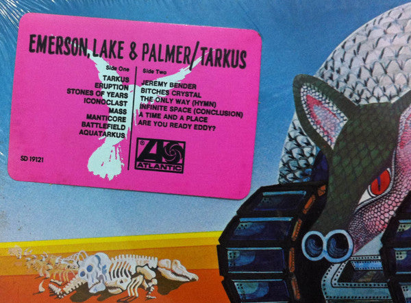 Emerson, Lake & Palmer - Tarkus (Vinyl, LP, Album, Reissue, Stereo) Very Good (VG) / Good Plus (G+)