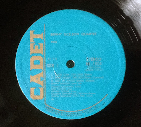 Benny Golson Quartet - Free (Vinyl, LP, Album, Reissue, Stereo) Very Good Plus (VG+) / Very Good Plus (VG+)