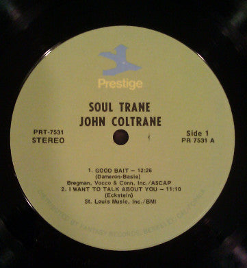 John Coltrane - Soultrane (Vinyl, LP, Album, Reissue, Remastered, S...