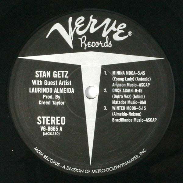 Stan Getz - Stan Getz With Guest Artist Laurindo Almeida (Vinyl, LP, Album, Reissue, Remastered, Stereo) Near Mint (NM or M-) / Near Mint (NM or M-)