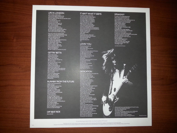 Pat Travers - Putting It Straight (Vinyl, LP, Album, Promo) Very Good Plus (VG+) / Very Good (VG)