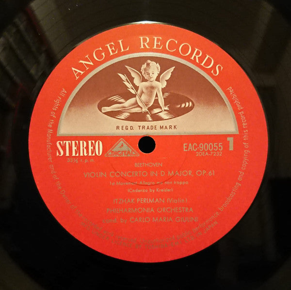 Ludwig van Beethoven - Beethoven : Violin Concerto (Vinyl, LP, Album, Stereo) Very Good Plus (VG+) / Very Good (VG)