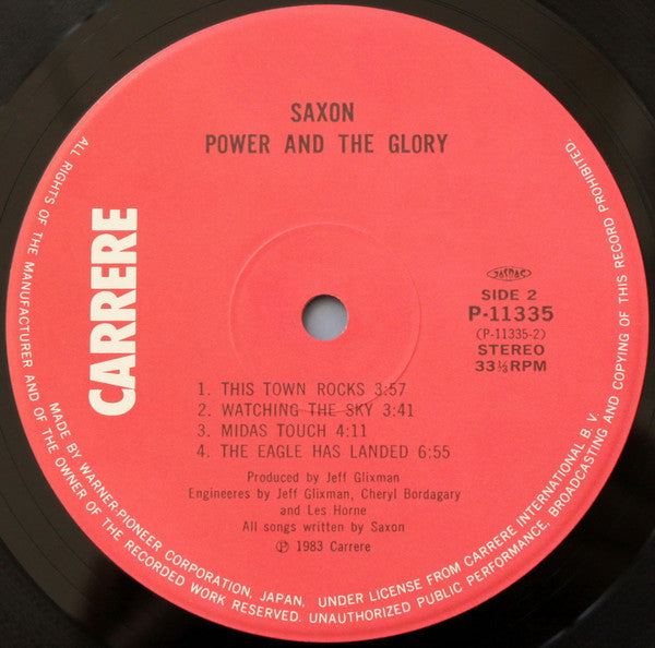 Saxon - Power & The Glory (Vinyl, LP, Album)
