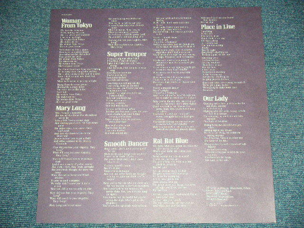 Deep Purple - Who Do We Think We Are (Vinyl, LP, Album, Reissue) Very Good Plus (VG+) / Very Good (VG)