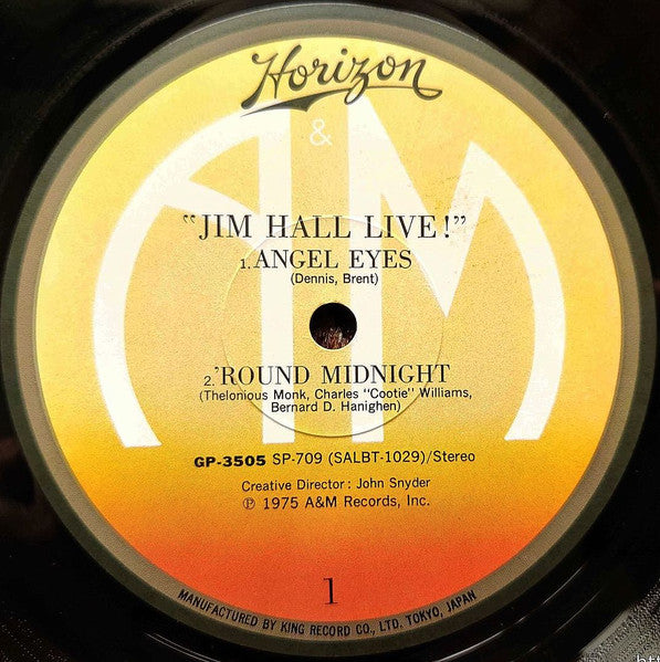 Jim Hall - Jim Hall Live! (Vinyl, LP, Album)
