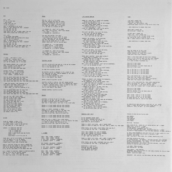 Talking Heads - Fear Of Music (Vinyl, LP, Album, Limited Edition, Reissue) Very Good Plus (VG+) / Very Good (VG)