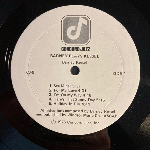 Barney Kessel - Barney Plays Kessel & Friends (Vinyl, LP, Album) Very Good Plus (VG+) / Very Good Plus (VG+)