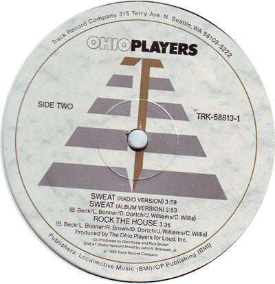 Ohio Players - Sweat (Vinyl, 12") Good Plus (G+) / Very Good (VG)