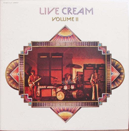 Cream (2) - Live Cream Volume II (Vinyl, LP, Album) Very Good Plus (VG+) / Very Good Plus (VG+)