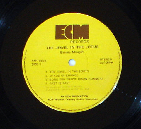 Bennie Maupin - The Jewel In The Lotus (Vinyl, LP, Album) Very Good Plus (VG+) / Very Good (VG)