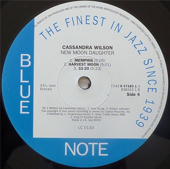 Cassandra Wilson - New Moon Daughter (2xVinyl, LP, Album) Near Mint (NM or M-) / Near Mint (NM or M-)