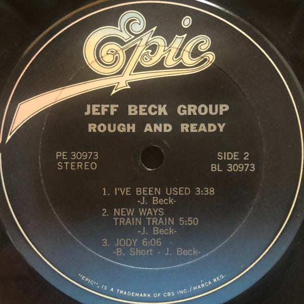 Jeff Beck Group - Rough And Ready (Vinyl, LP, Album, Repress) Very Good (VG) / Very Good Plus (VG+)