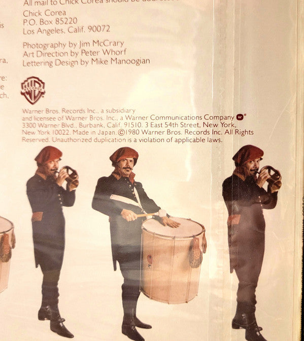 Chick Corea - Tap Step (Vinyl, LP, Album, Stereo)