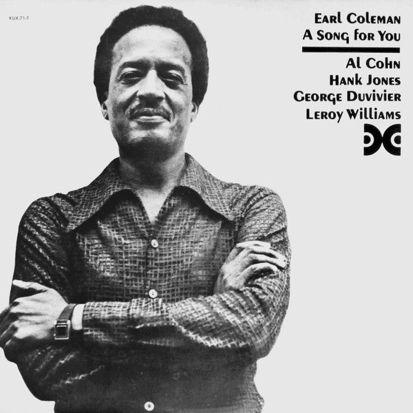Earl Coleman - A Song For You (Vinyl, LP, Album) Very Good Plus (VG+) / Good Plus (G+)