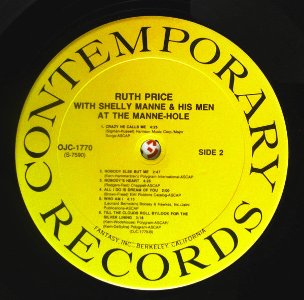 Ruth Price - At The Manne Hole (Vinyl, LP, Album, Stereo, Reissue, Remastered, Limited Edition) Very Good Plus (VG+) / Very Good Plus (VG+)