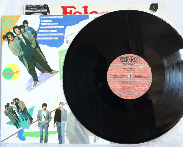 Felony (4) - The Fanatic (Vinyl, LP, Album, Stereo) Very Good Plus (VG+) / Very Good (VG)