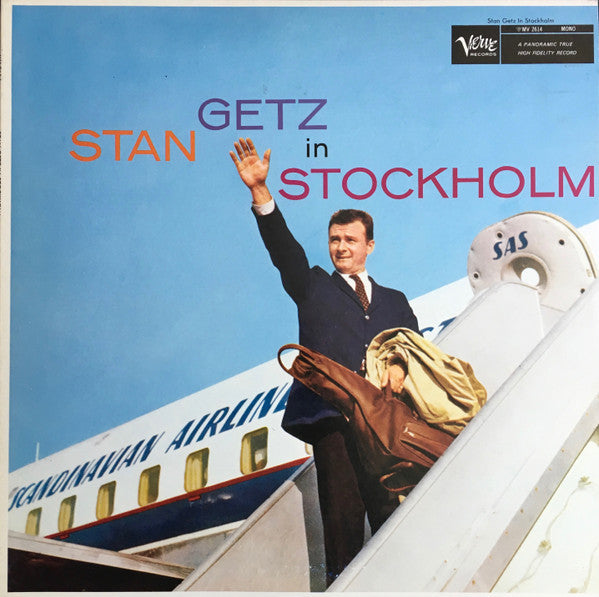 Stan Getz - In Stockholm (Vinyl, LP, Album, Reissue, Mono) Very Good Plus (VG+) / Very Good (VG)