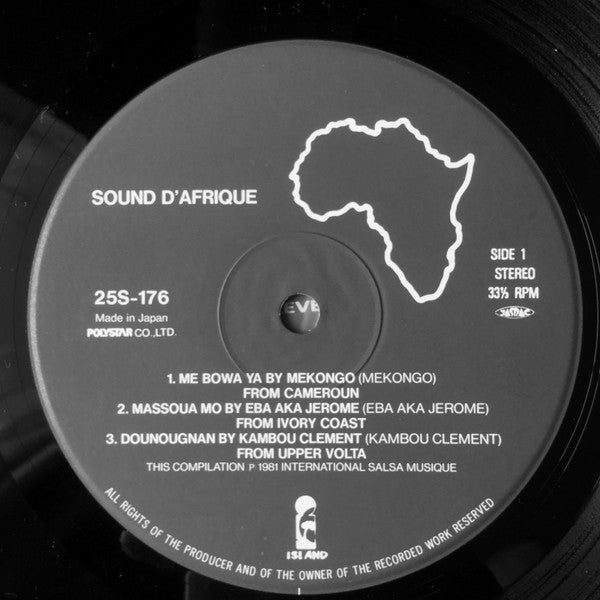 Various - Sound D'Afrique (Vinyl, LP, Compilation) Very Good Plus (VG+) / Very Good Plus (VG+)