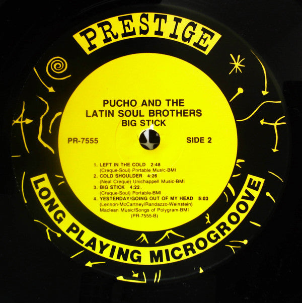 Pucho & His Latin Soul Brothers - Big Stick (Vinyl, LP, Album, Reissue) Near Mint (NM or M-) / Very Good Plus (VG+)