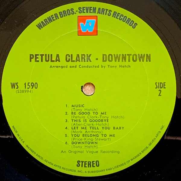 Petula Clark - Downtown (Vinyl, LP, Album, Reissue, Stereo) Very Good (VG) / Good Plus (G+)