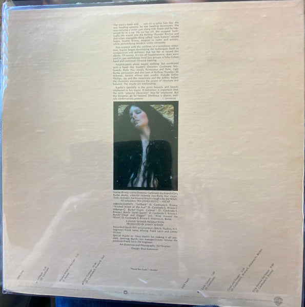 Scarlet Rivera - Scarlet Rivera (Vinyl, LP, Album) Very Good (VG) / Very Good (VG)