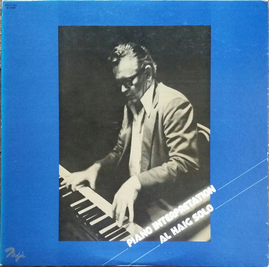 Al Haig - Piano Interpretation - Al Haig Solo (Vinyl, LP, Album) Very Good Plus (VG+) / Very Good (VG)