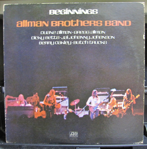 The Allman Brothers Band - Beginnings (2xVinyl, LP, Compilation) Very Good Plus (VG+) / Very Good (VG)