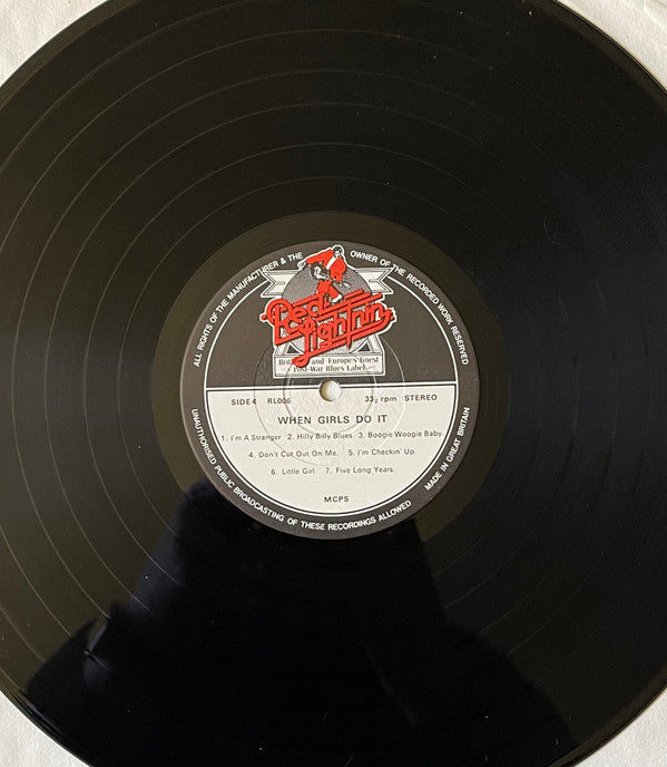 Various - When Girls Do It (2xVinyl, LP, Compilation) Very Good (VG) / Good Plus (G+)