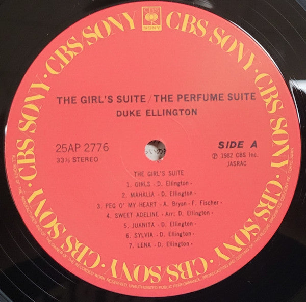 Duke Ellington - The Girl's Suite And The Perfume Suite (Vinyl, LP, Album, Reissue) Very Good Plus (VG+) / Very Good Plus (VG+)